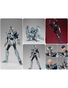 JAMIAN DEL CUERVO ARMADURA PLATA VERSION REVIVAL FIGURA 16 CM SAINT SEIYA SAINT CLOTH MYTH