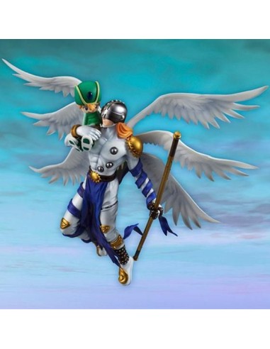 Digimon Adventure Serie G.E.M. Estatua PVC Angemon & Takaishi