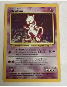 Mewtwo (BS 10) POKEMON BASE SET ESPAÑOL