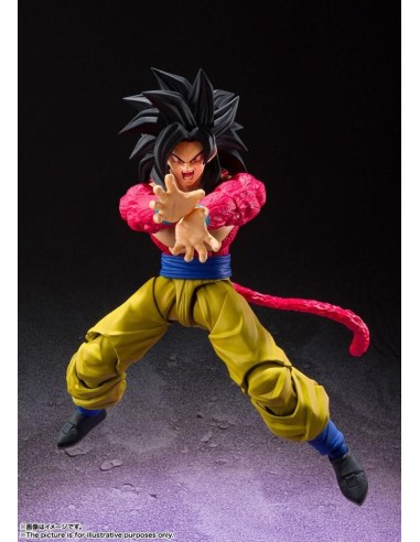 Dragonball GT Figura S.H. Figuarts Super Saiyan 4 Son Goku 15 cm