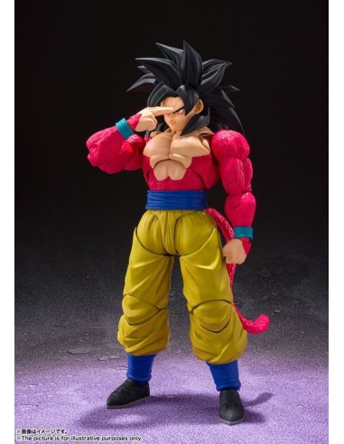 Dragonball GT Figura S.H. Figuarts Super Saiyan 4 Son Goku 15 cm