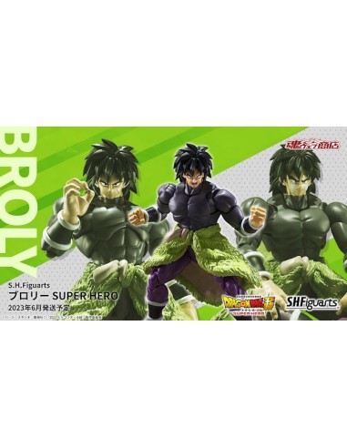 BROLY SUPER HERO VER SH FIGUARTS DRAGON BALL SUPER