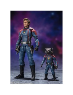 STAR LORD & ROCKET RACCOON 2 FIG. 15 & 6 CM MARVEL GUARDIANS OF THE GALAXY VOL. 3 SH FIGUARTS