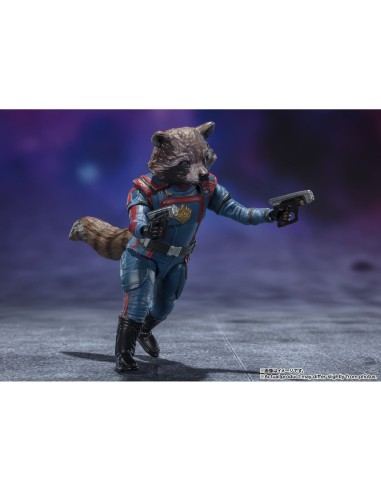 STAR LORD & ROCKET RACCOON 2 FIG. 15 & 6 CM MARVEL GUARDIANS OF THE GALAXY VOL. 3 SH FIGUARTS