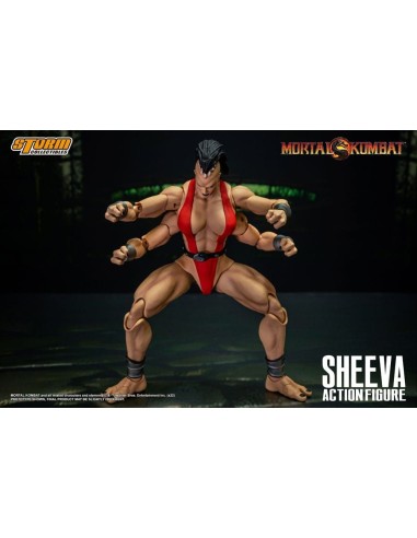 Mortal Kombat Figura 1/12 Sheeva 18 cm