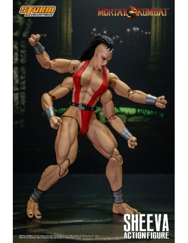 Mortal Kombat Figura 1/12 Sheeva 18 cm