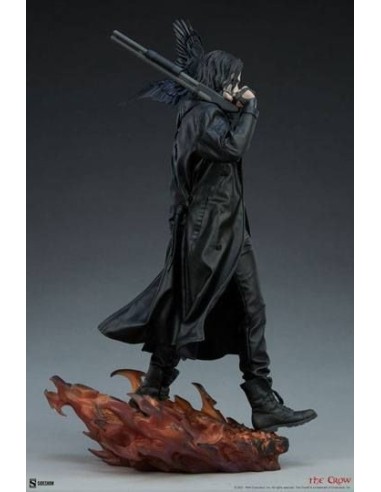 El cuervo Estatua Premium Format The Crow 56 cm