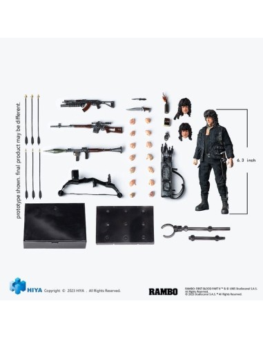 Rambo Figura 1/12 Exquisite Super Series First Blood III John Rambo 16 cm