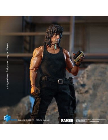 Rambo Figura 1/12 Exquisite Super Series First Blood III John Rambo 16 cm