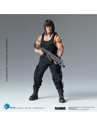 Rambo Figura 1/12 Exquisite Super Series First Blood III John Rambo 16 cm