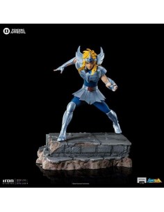 CYGNUS HYOGA DELUXE ART STATUE 27 CM SAINT SEIYA SCALE 1/10