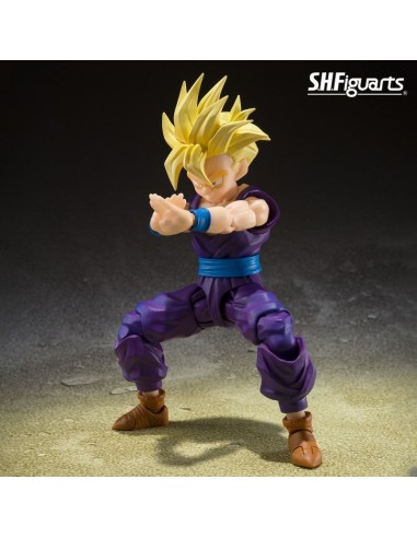 SUPER SAIYAN SON GOHAN THE WARRIOR WHO SURPASSED GOKU FIG. 11 CM DRAGON BALL Z SH FIGUARTS