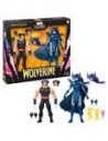 Wolverine 50th Anniversary Marvel Legends Pack de 2 Figuras Wolverine & Psylocke 15 cm