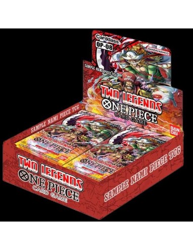 Booster Box Display OP08 (24uds) Inglés - One Piece Card Game OP08