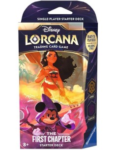 Starter Deck Display 3 MAZOS DIFERENTES Lorcana The First Chapter - Disney - Inglés