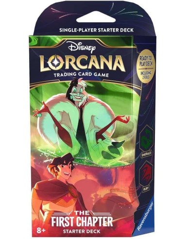 Starter Deck Display 3 MAZOS DIFERENTES Lorcana The First Chapter - Disney - Inglés