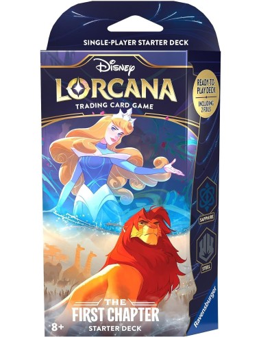 Starter Deck Display 3 MAZOS DIFERENTES Lorcana The First Chapter - Disney - Inglés