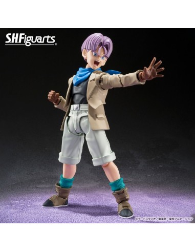 TRUNKS FIG. 12 CM DRAGON BALL GT SH FIGUARTS PREMIUM BANDAI