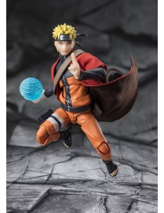 NARUTO UZUMAKI SAGE MODE SAVIOR OF KONOHA VER. FIG. 14,5 CM NARUTO SHIPPUDEN SH FIGUARTS PREMIUM BANDAI