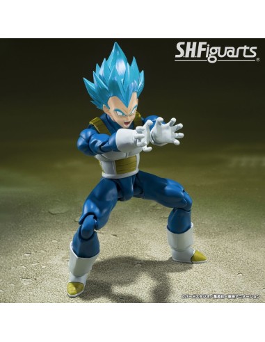 SUPER SAIYAN GOD SUPER SAIYAN VEGETA -UNWAVERING SAIYAN PRIDE- FIG. 13,5 CM DRAGON BALL SUPER SH FIGUARTS