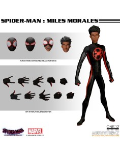 SPIDER-MAN MILES MORALES FIG. 17 CM SPIDER-MAN ACROSS THE SPIDER-VERSE ONE 12 COLLECTIVE