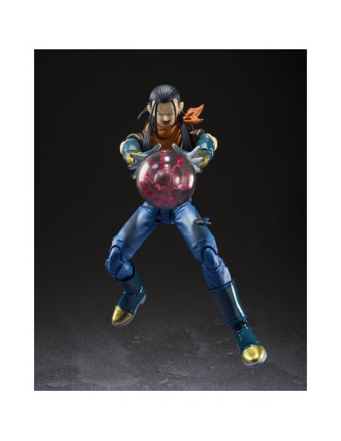 SUPER ANDROID 17 FIG. 15 CM DRAGON BALL GT SH FIGUARTS PREMIUM BANDAI