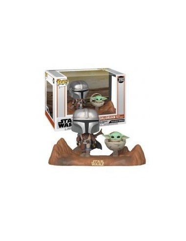 Funko pop star wars the mandalorian the mandalorian & baby yoda