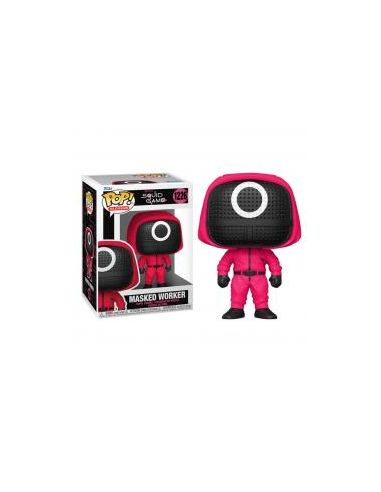 Funko pop series tv el juego del calamar soldado rojo mascara circulo 64799