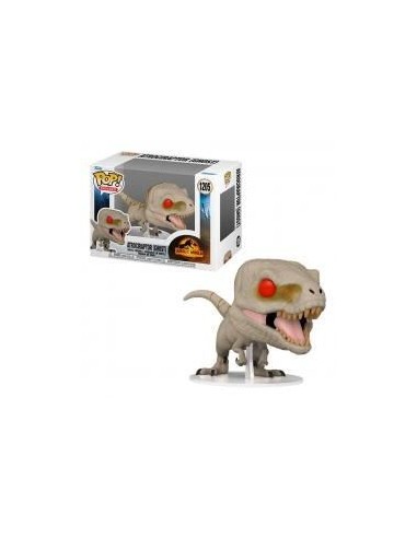 Funko pop cine jurassic park jurassic world 3 atrociraptor (ghost)