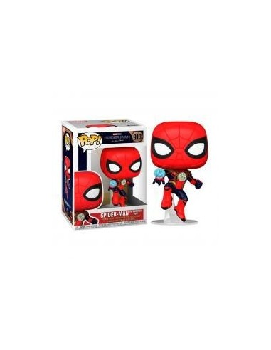 Funko pop marvel spiderman no way home spider - man traje integrado 56829