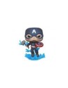 Funko pop marvel los vengadores endgame capitan america con escudo roto & mjolnir 45137