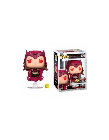 Funko pop marvel wandavision glows scarlet witch 62345