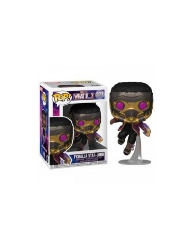 Funko pop marvel what if tchalla star lord 55812