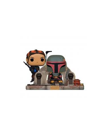 Funko pop moment star wars the mandalorian boba fett & fennec shand 58391