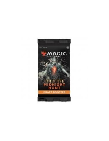 Juego de cartas sobre individual wizards of the coast magic the gathering draft innistrad midnight hunt inglés