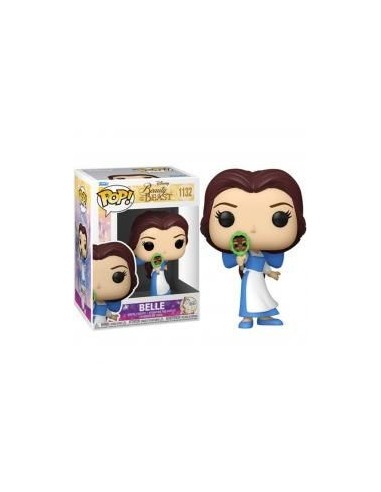 Funko pop disney la bella y la bestia bella con espejo 57583