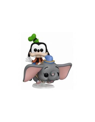 Funko pop ride supdlx disney world 50th aniversario goofy volando con dumbo 50571