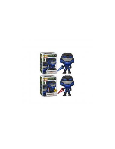 Funko pop videojuegos halo infinite mark v [b] con espada azul con opcion chase 59336