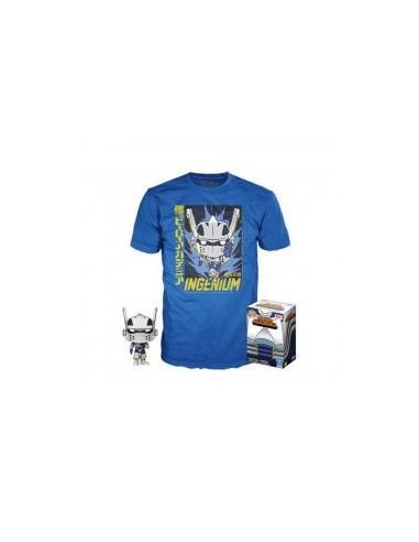 Pop & tee my hero academia tenya iida ingenium (full mech suit) funko + camiseta talla l