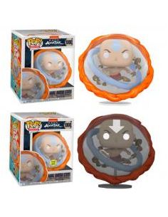 Funko pop animacion avatar the last airbender la leyenda de aang todos los elementos glow in the dark brillo en la oscuridad edi