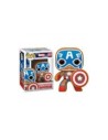 Funko pop marvel navidad galleta jengibre capitan america 50657