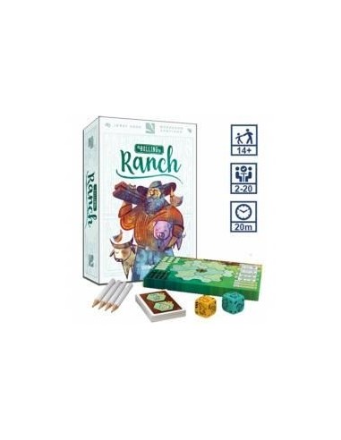 Juego de mesa rolling ranch en español pegi 12