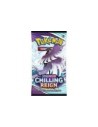 Juego de cartas sobre individual pokemon booster pack espada y escudo chilling reign ingles