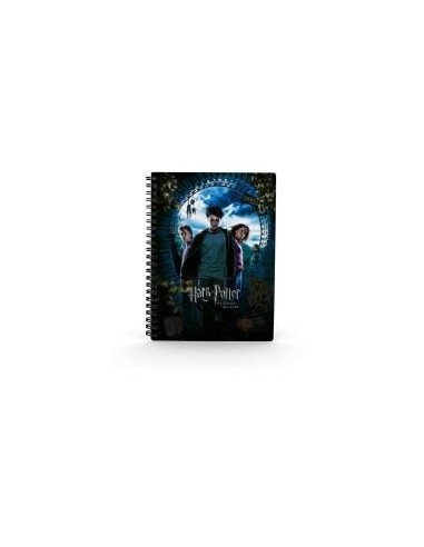 Libreta efecto 3d sd toys harry potter poster harry potter y el prisionero de azkaban