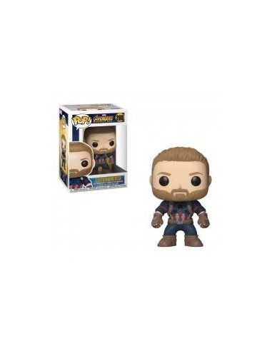 Funko pop marvel infinity war capitan america 26466