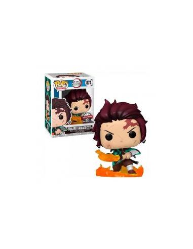 Funko pop demon slayer kimetsu no yaiba tanjiro kamado con opcion chase (gw) 52265