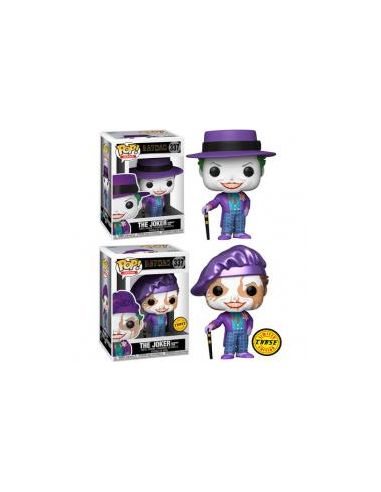 Funko pop dc joker con sombrero 1989 con version chase