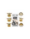 Caja sorpresa pin sello loungefly funko disney star wars the mandalorian grogu baby yoda mistery box