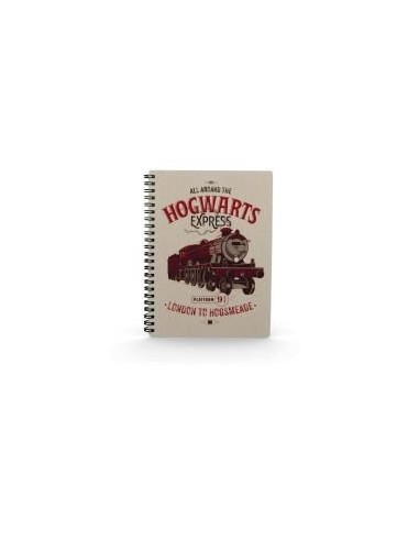 Libreta efecto 3d sd toys harry potter all aboard hogwarts express