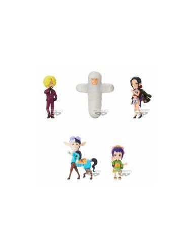 Figura banpresto one piece world collectable figure - wanokuni onigashima 5 -  4 - 7cm 12 unidades